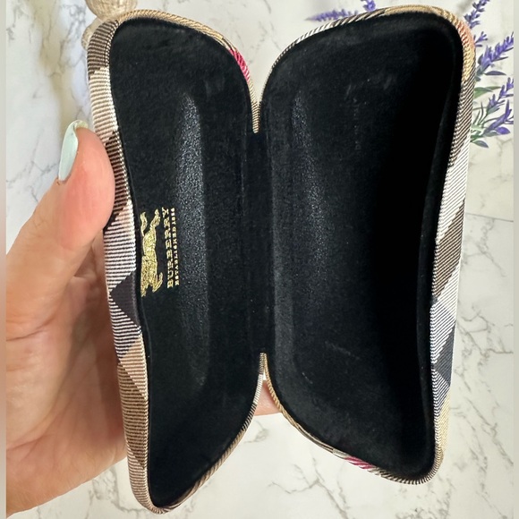 Burberry Nova Check Case Eyeglasses/Sunglasses Hard Clamshell Plaid Box - Picture 8 of 14